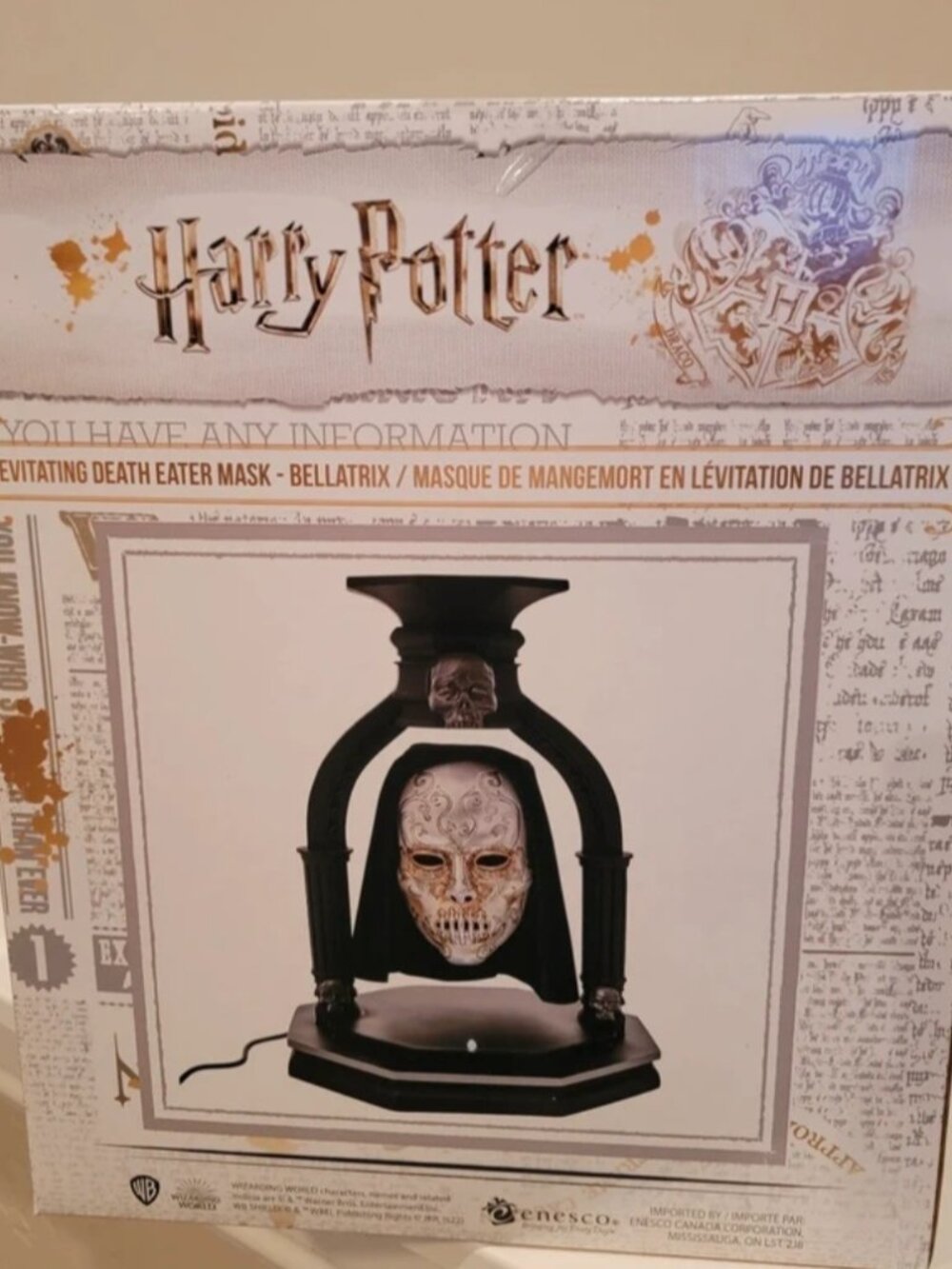 Harry Potter Wizarding World Levitating Death Eater Mask
